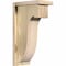 Ekena Millwork Del Monte Rough Sawn Corbel w/Backplate, Douglas Fir, 6"W x 10"D x 18"H COR06X10X18DEL01RDF - alternate 1
